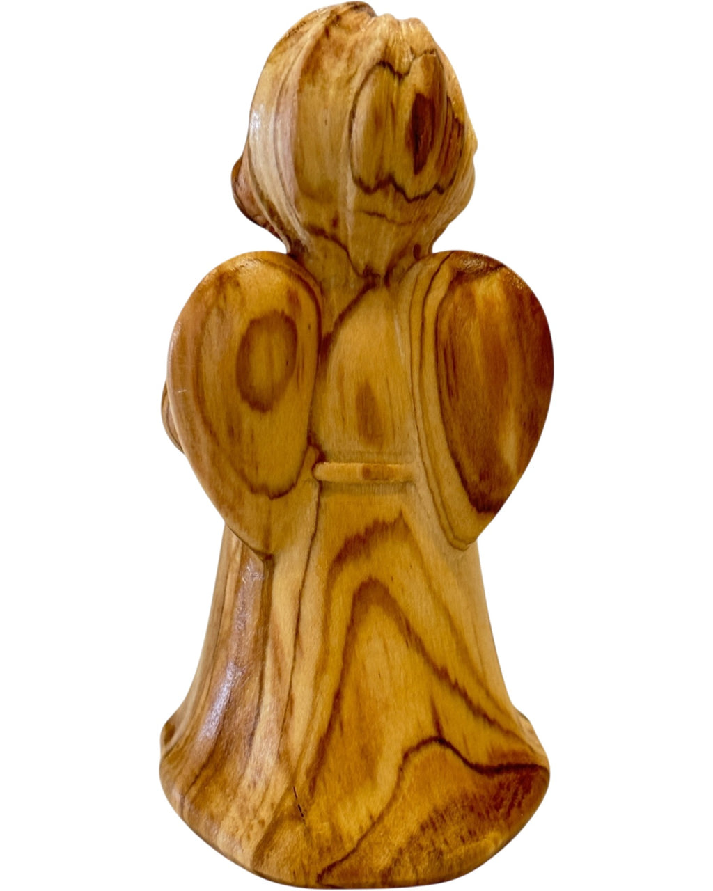 Ángel con Pergamino Personalizable de Madera Val Gardena |