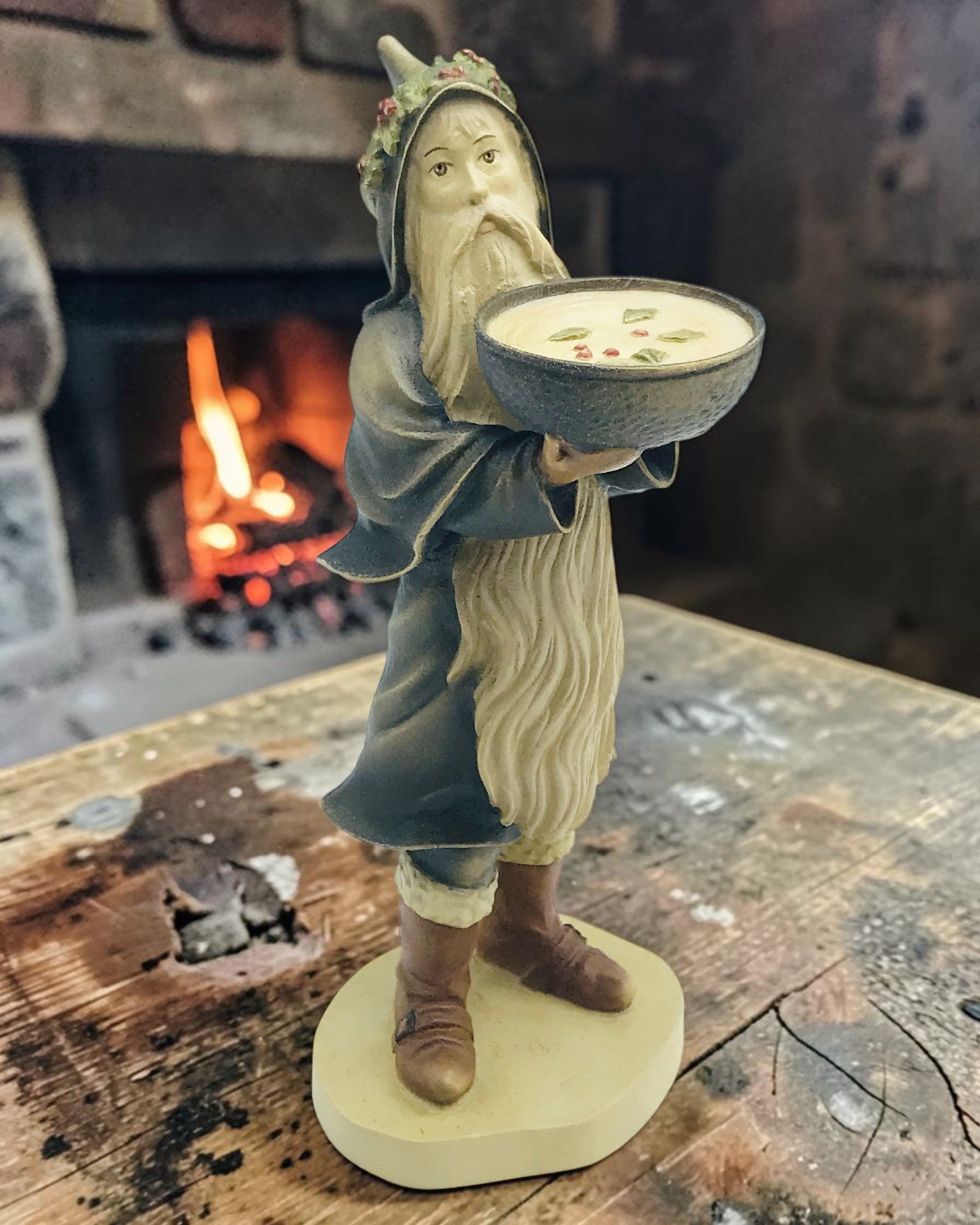 Babbo Natale in legno