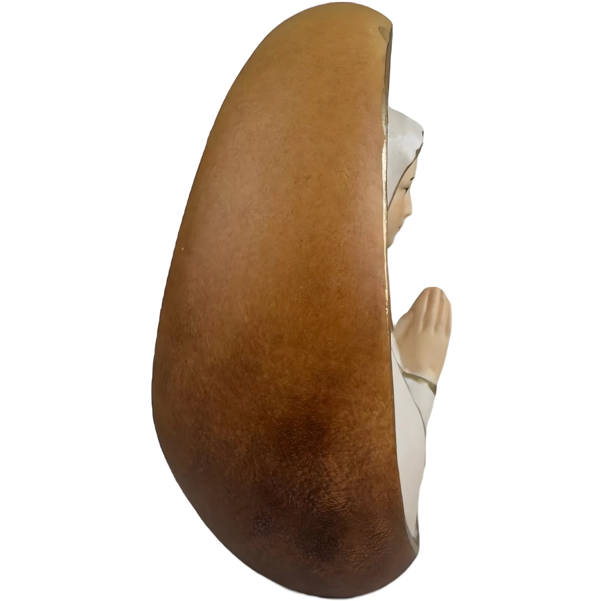 Relief Madonna of Fatima in wood