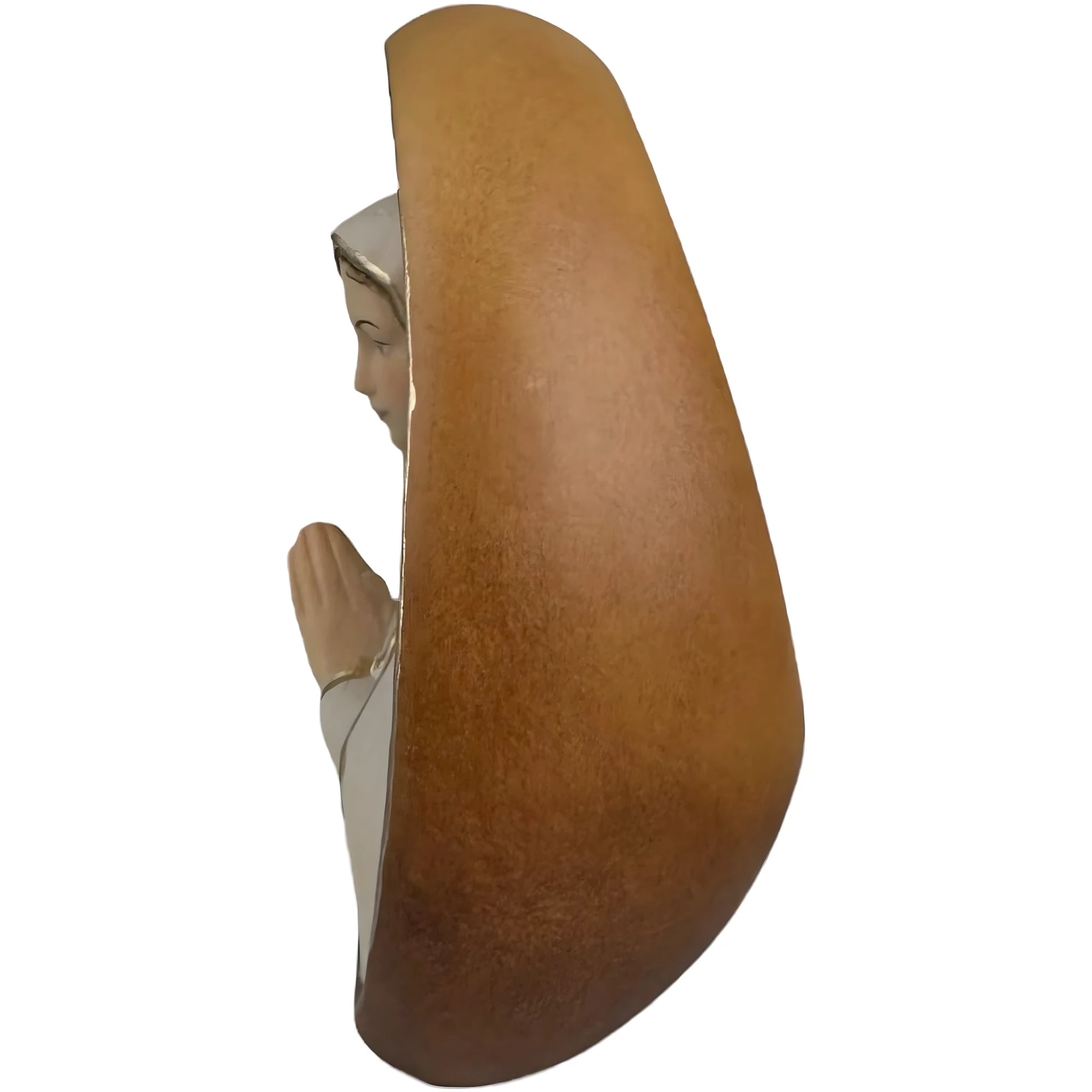 Relief Madonna of Fatima in wood