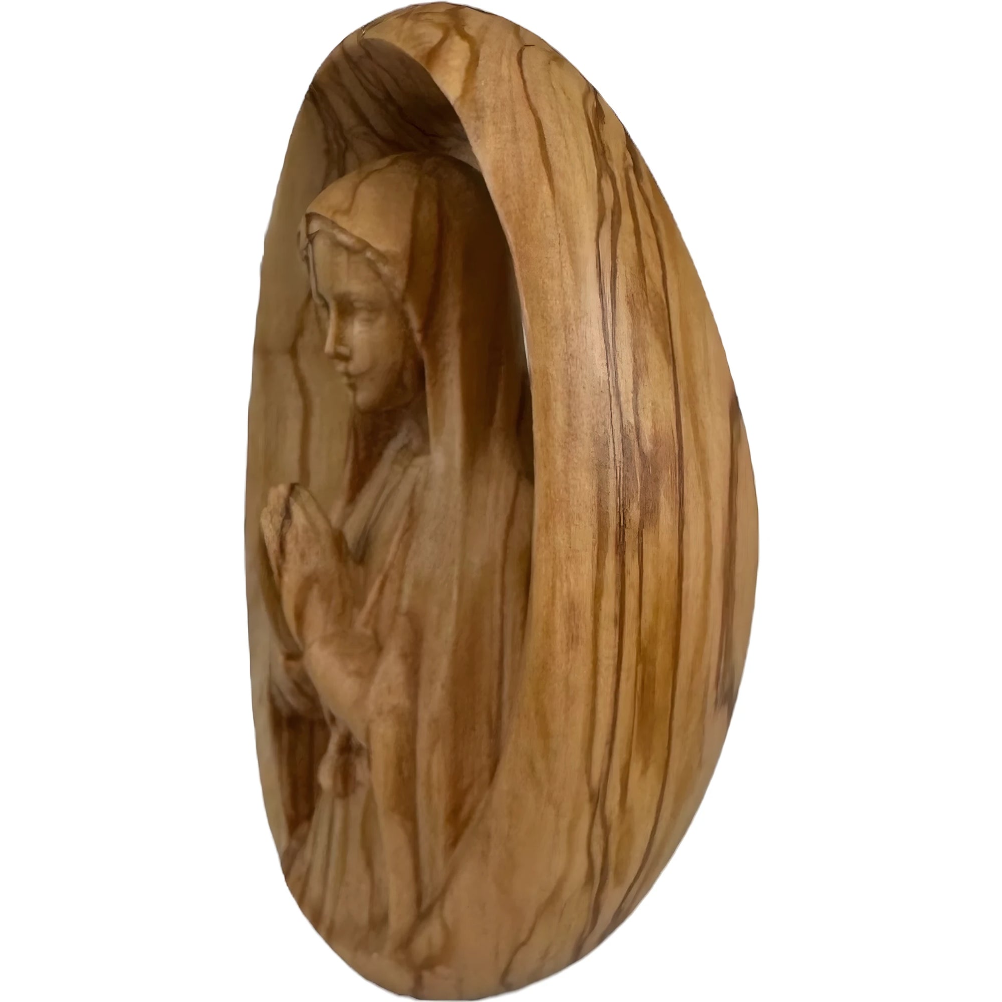 Relief Madonna of Fatima in wood