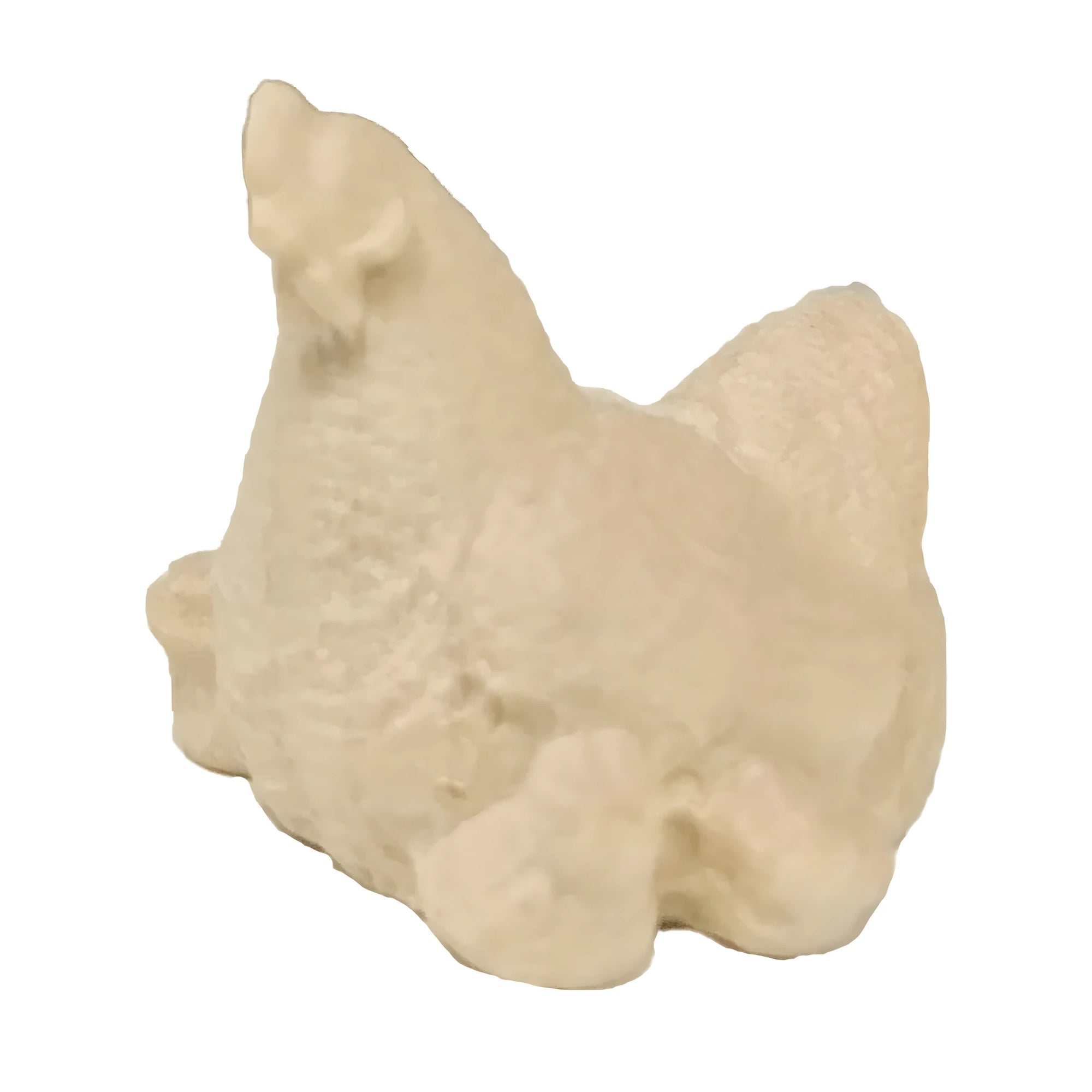 Chioccia con Pulcini in Legno d'Acero Scultura Artigianale Val Gardena