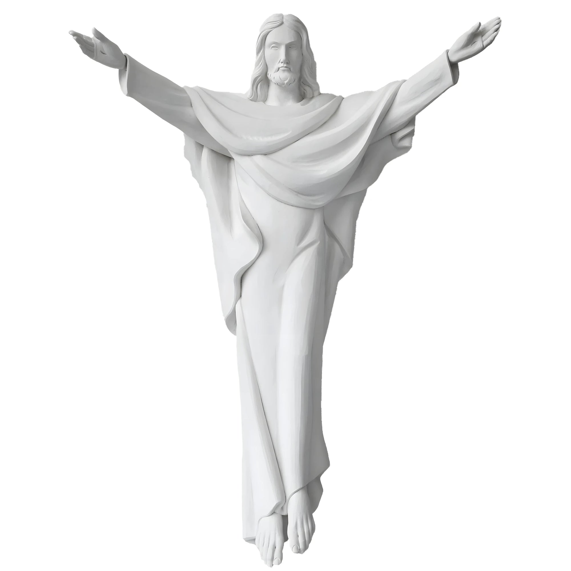 Cristo Re Risorto in Gloria: Scultura Sacra Val Gardena
