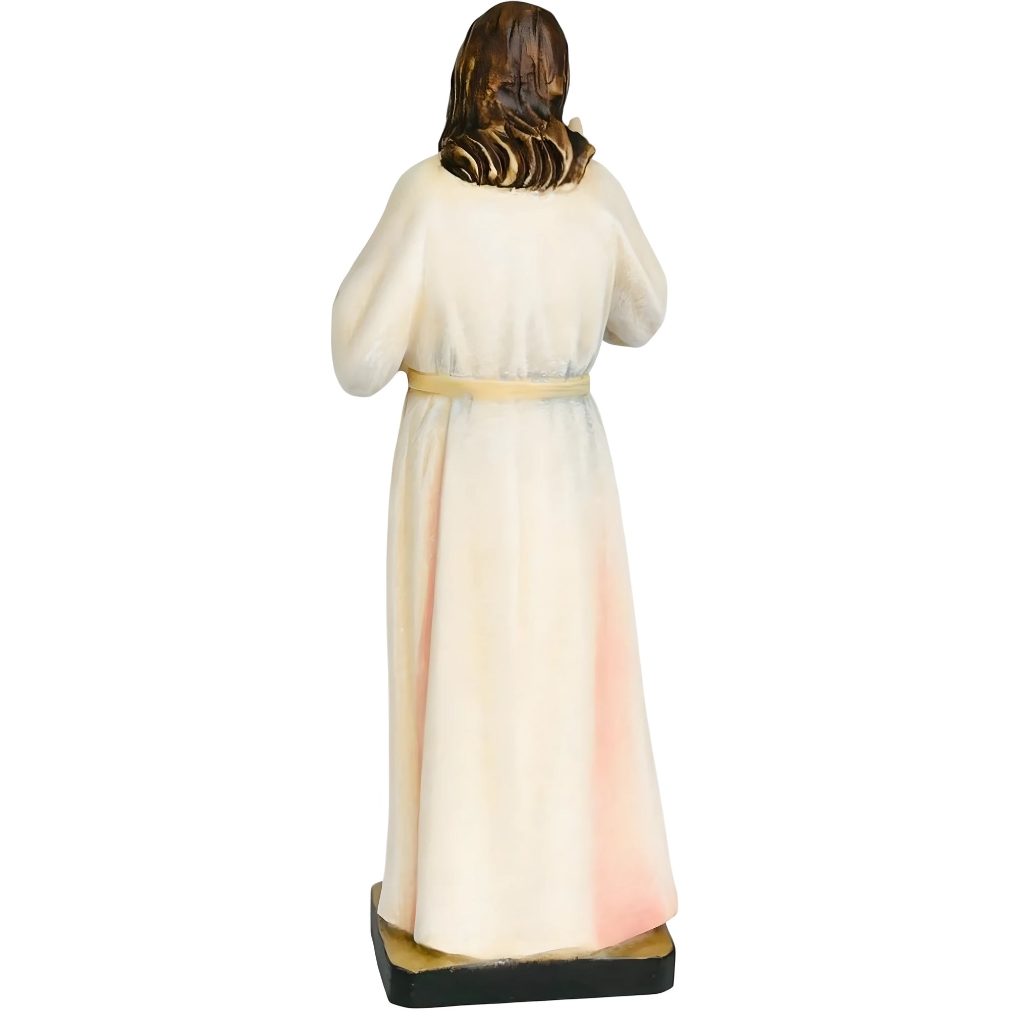 Cristo Risorto, Scultura Artigianale in Legno Dipinto