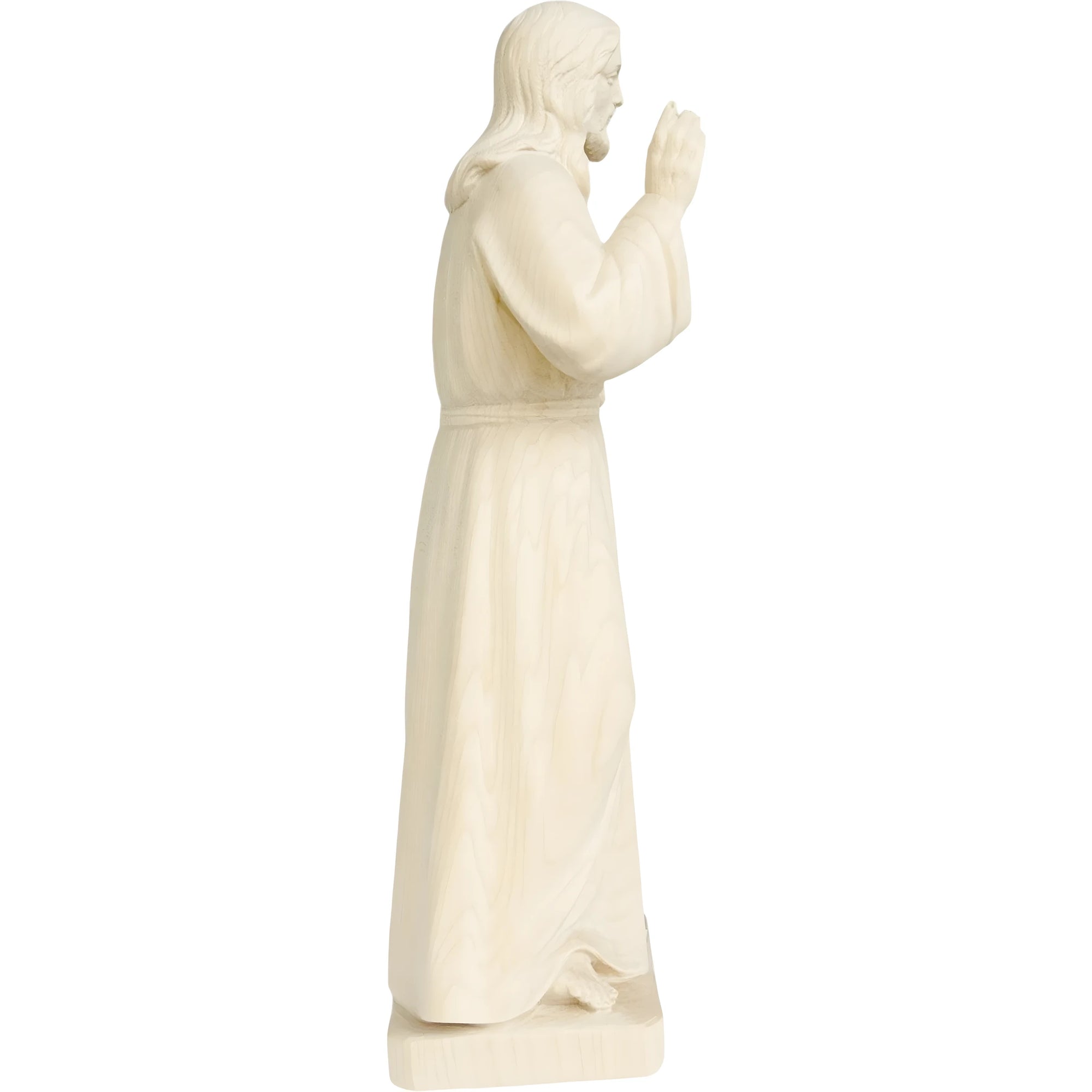 Cristo Risorto, Scultura Artigianale in Legno Dipinto