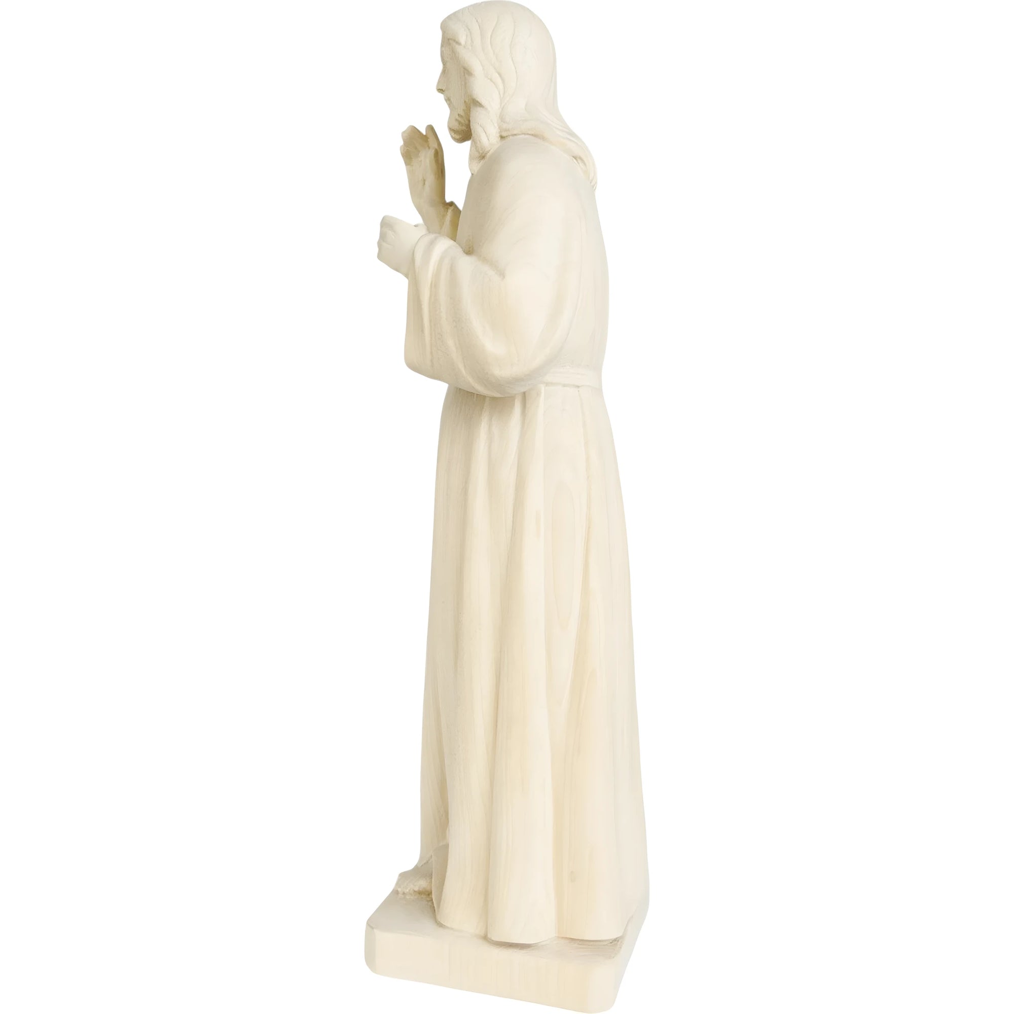 Cristo Risorto, Scultura Artigianale in Legno Dipinto