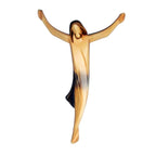 Cristo Stilizzato "Ascensione" in Legno Intagliato della Val Gardena