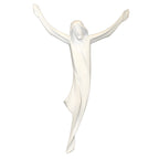 Cristo Stilizzato "Ascensione" in Legno Intagliato della Val Gardena