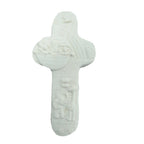 Croce Decorativa Arca di Noè Scolpita in Legno d'Acero