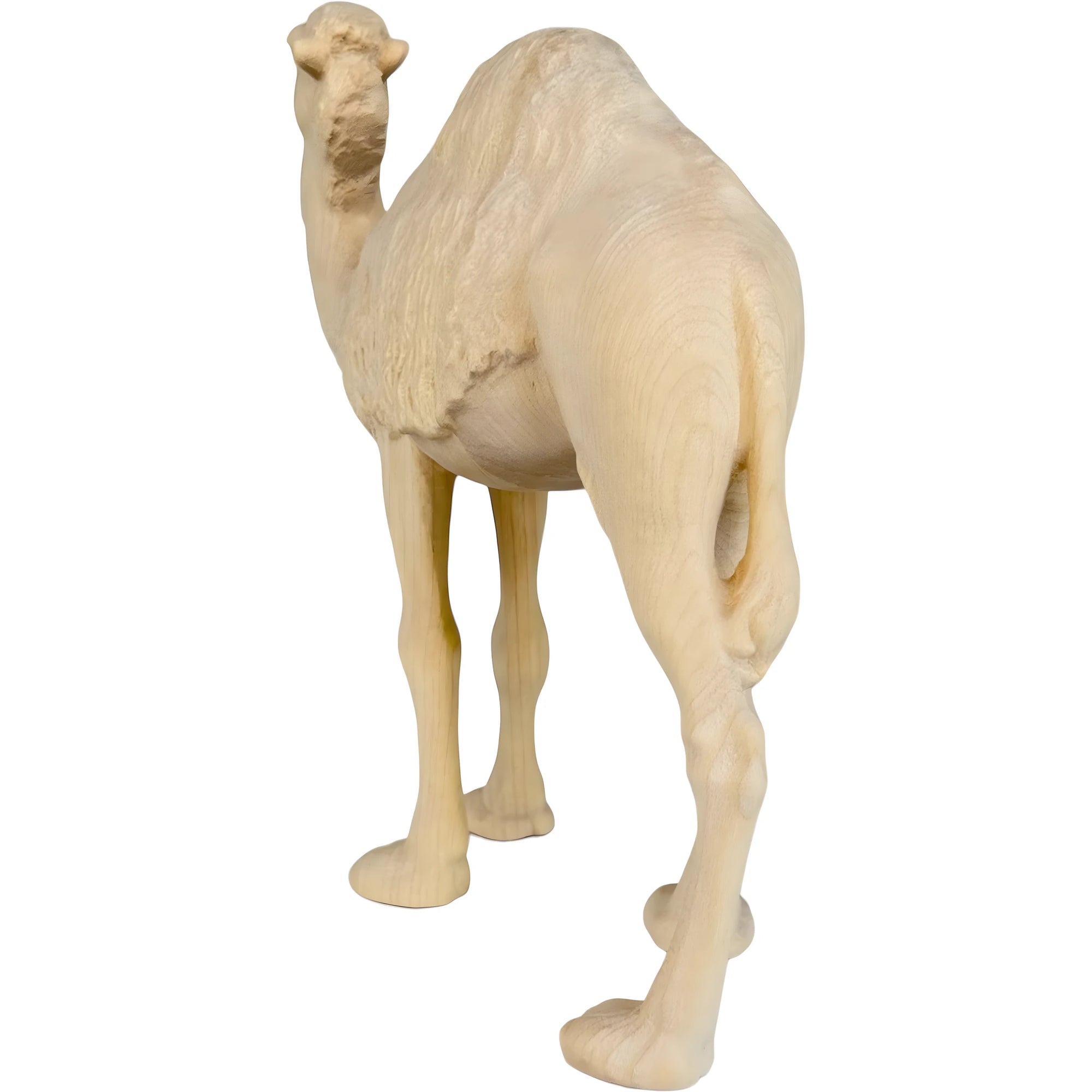 Realistic Dromedary for Handcrafted Wooden Nativity Scene from Val Gardena