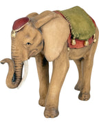 Elefante in legno da presepe