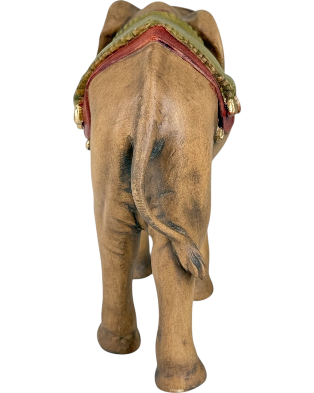 Elefante in legno da presepe