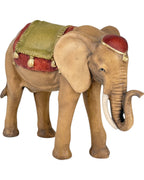 Elefante in legno da presepe