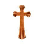 Elegante Croce Stilizzata Moderna "Bethleem" in Legno d'Acero