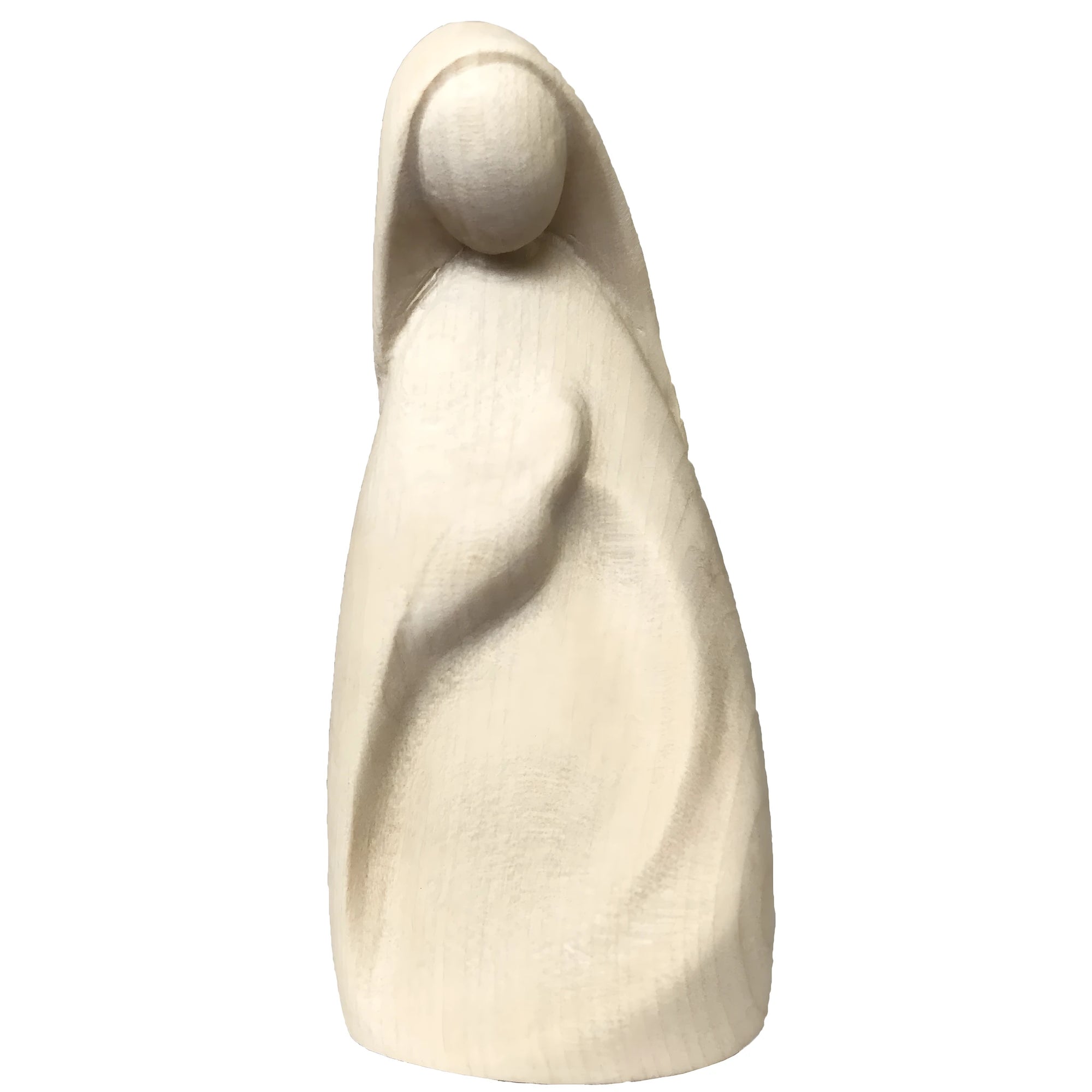 Figura di Maria del Presepe Moderno in Legno - Artigianato DOLFI