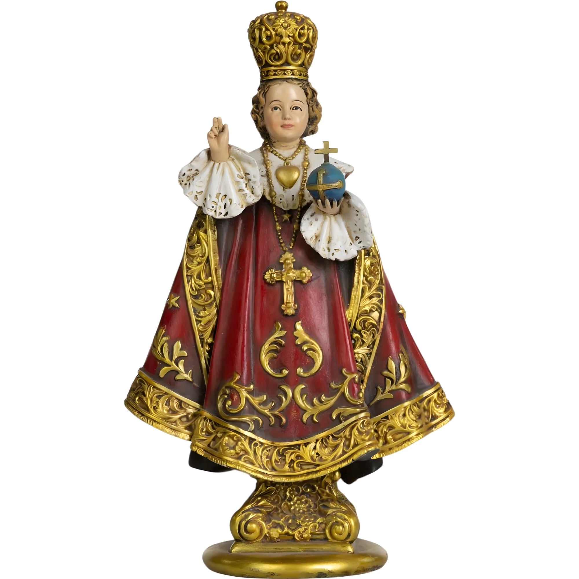 Menino Jesus de Praga Estátua Artesanal – Val Gardena