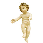 Christ Child in Maple Wood from Val Gardena | Handcrafted and Polychrome Sculpture