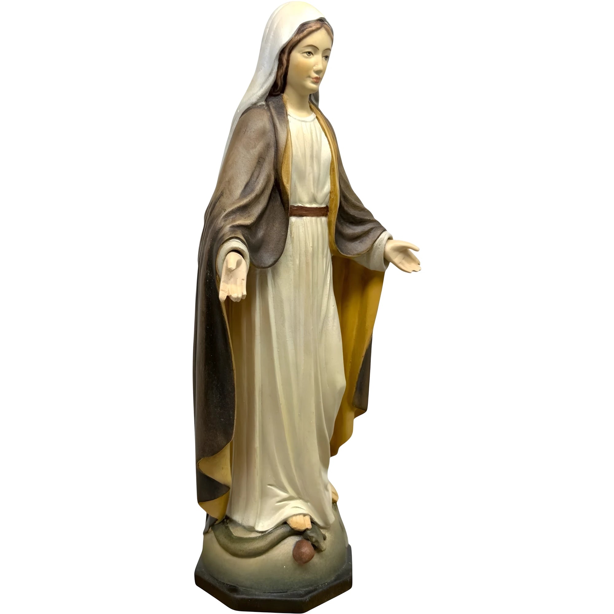 Immacolata Concezione in Legno Scolpito a Mano | Arte Sacra Val Gardena