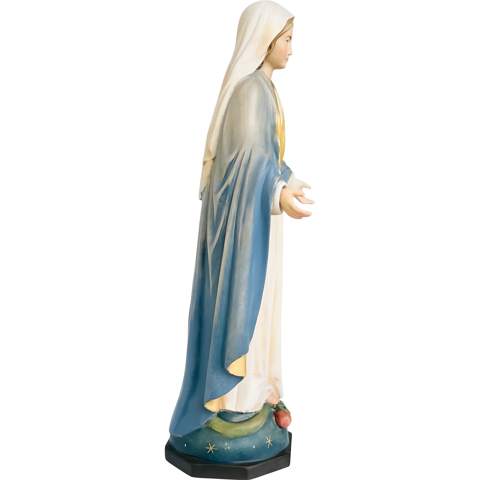 Immacolata Concezione in Legno Scolpito a Mano | Arte Sacra Val Gardena
