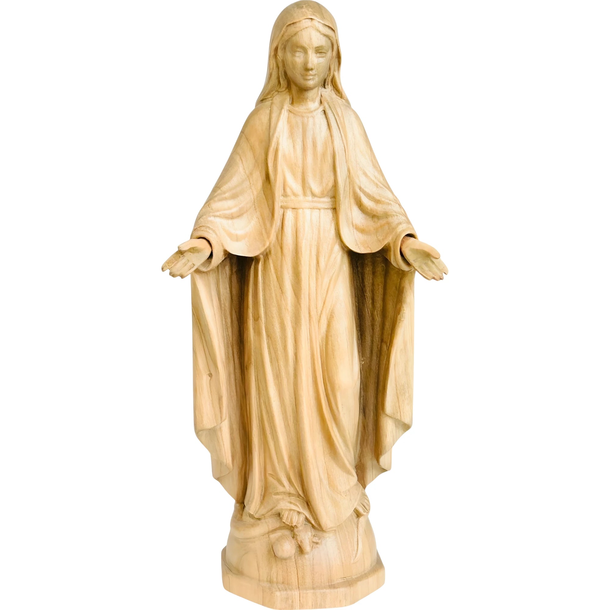 Immacolata Concezione in Legno Scolpito a Mano | Arte Sacra Val Gardena