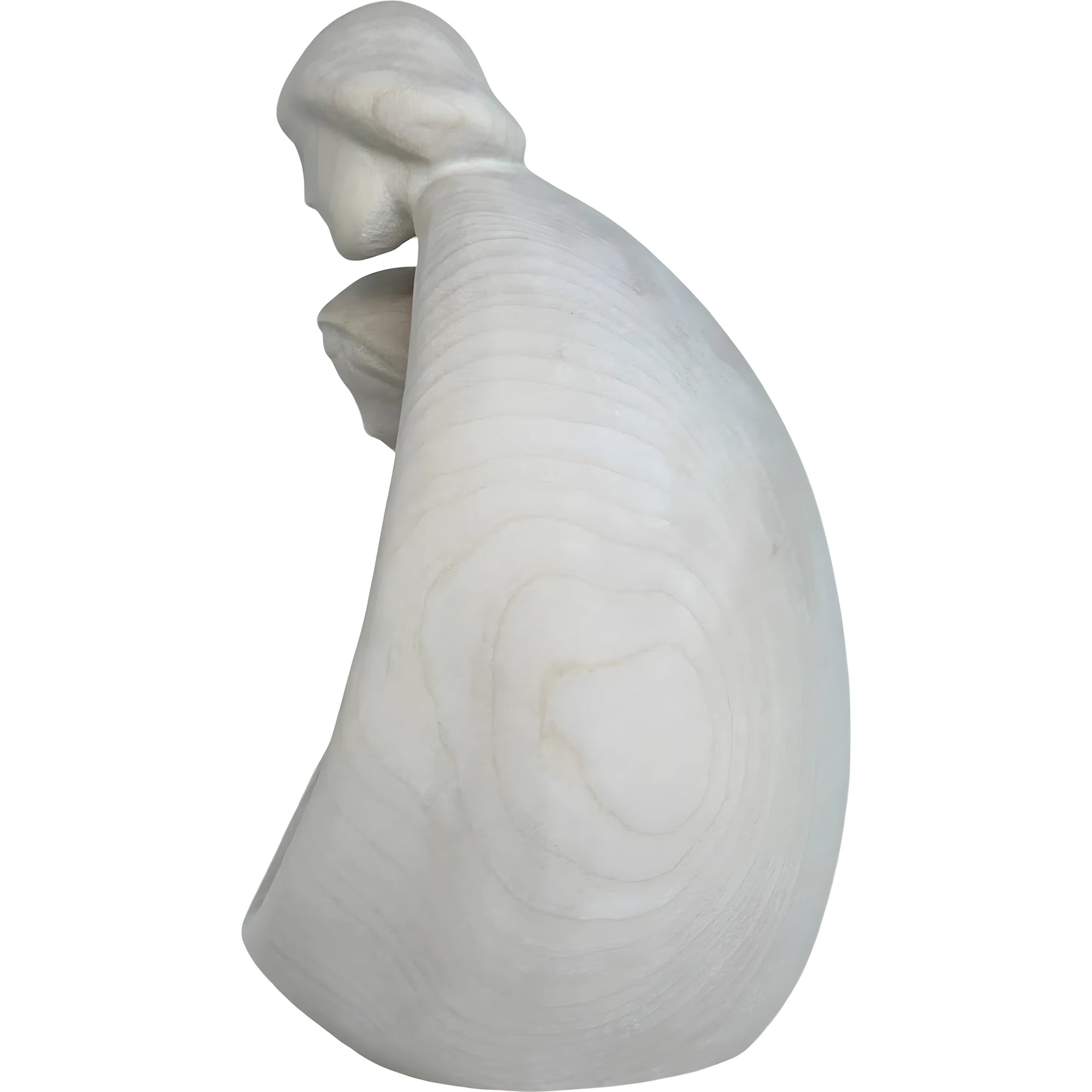 The Family: Wooden Sculpture from Val Gardena Symbol of Love and Unity