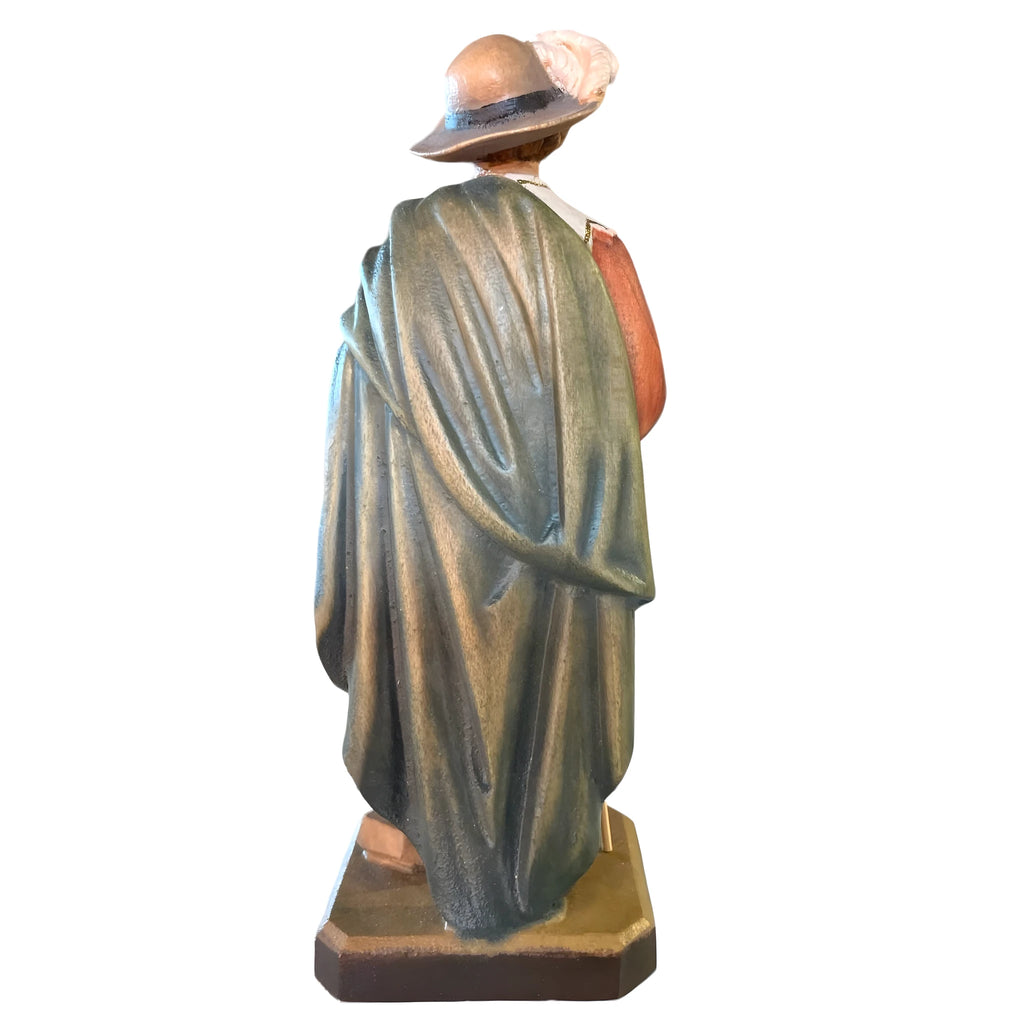 The Night Watch: Artisanal Wooden Sculpture from Val Gardena