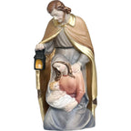 La Sacra Famiglia della Natività, Scultura in Legno d'Acero della Val Gardena