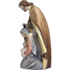 La Sacra Famiglia della Natività, Scultura in Legno d'Acero della Val Gardena