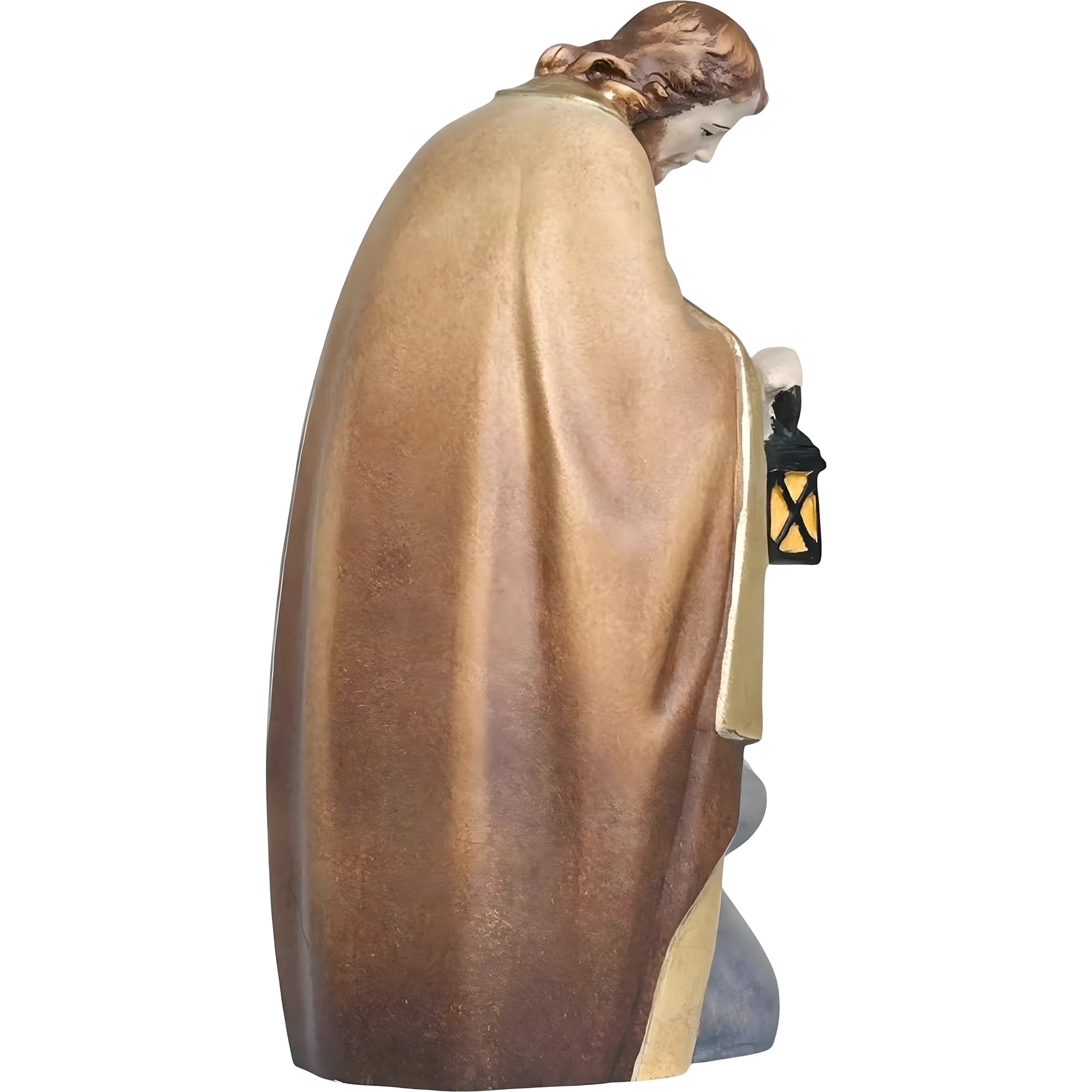 La Sainte Famille de la Nativité, Sculpture en bois d'érable du Val Gardena