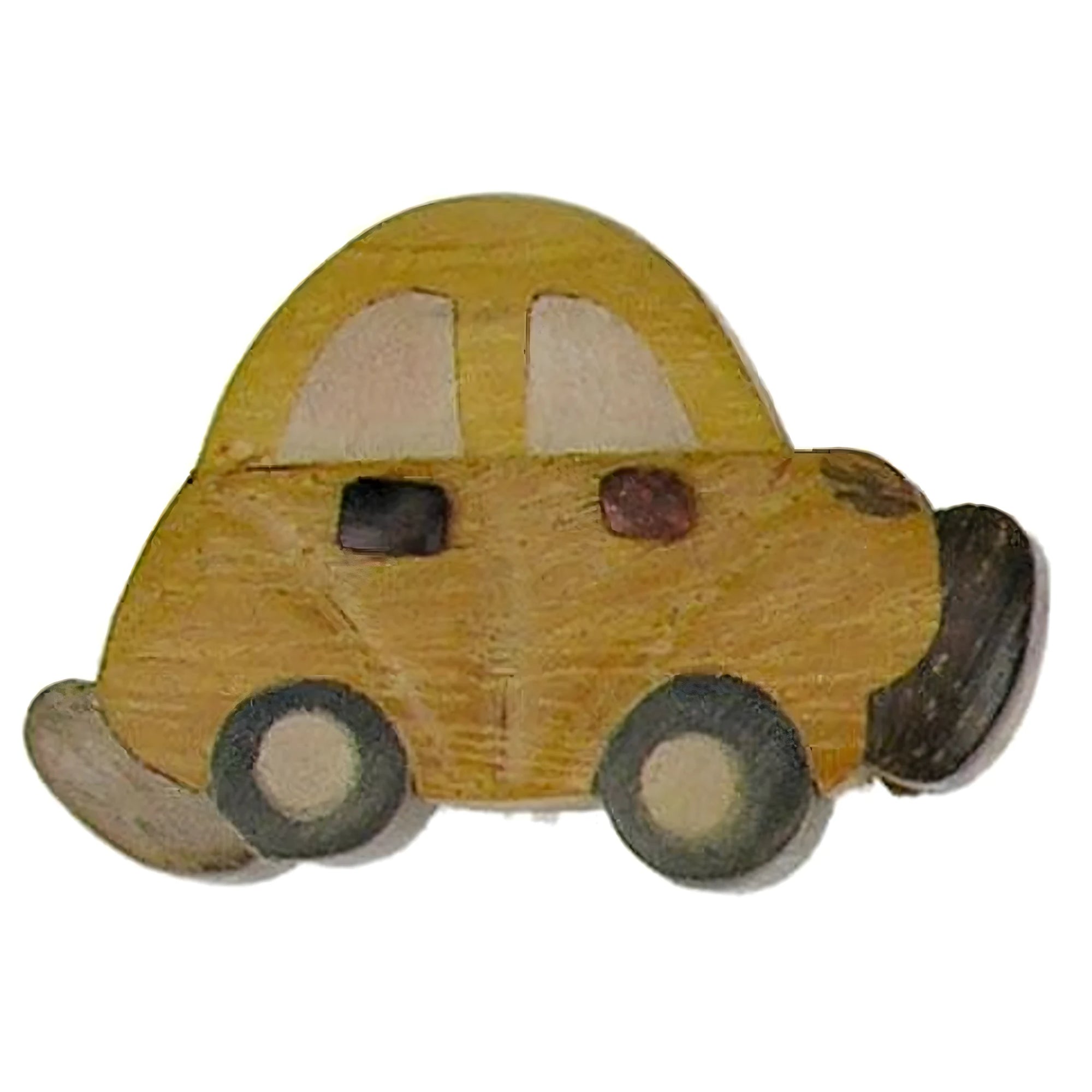 Macchinina a Magnete in Legno d'Acero Artigianale