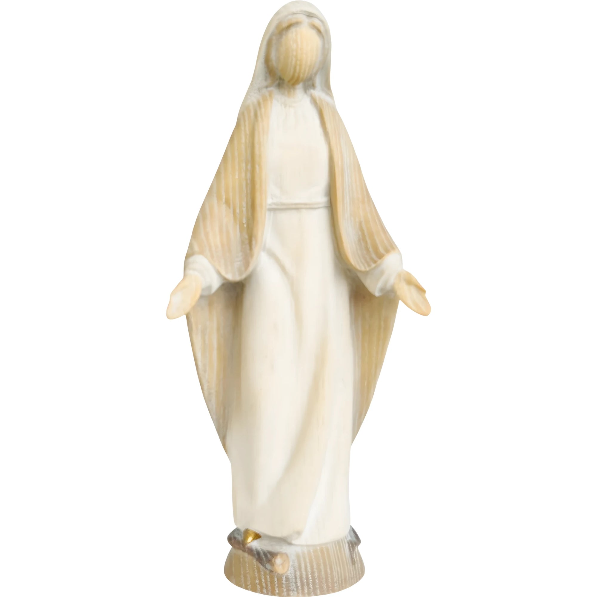 Modern Miraculous Madonna – Val Gardena Wood Carving