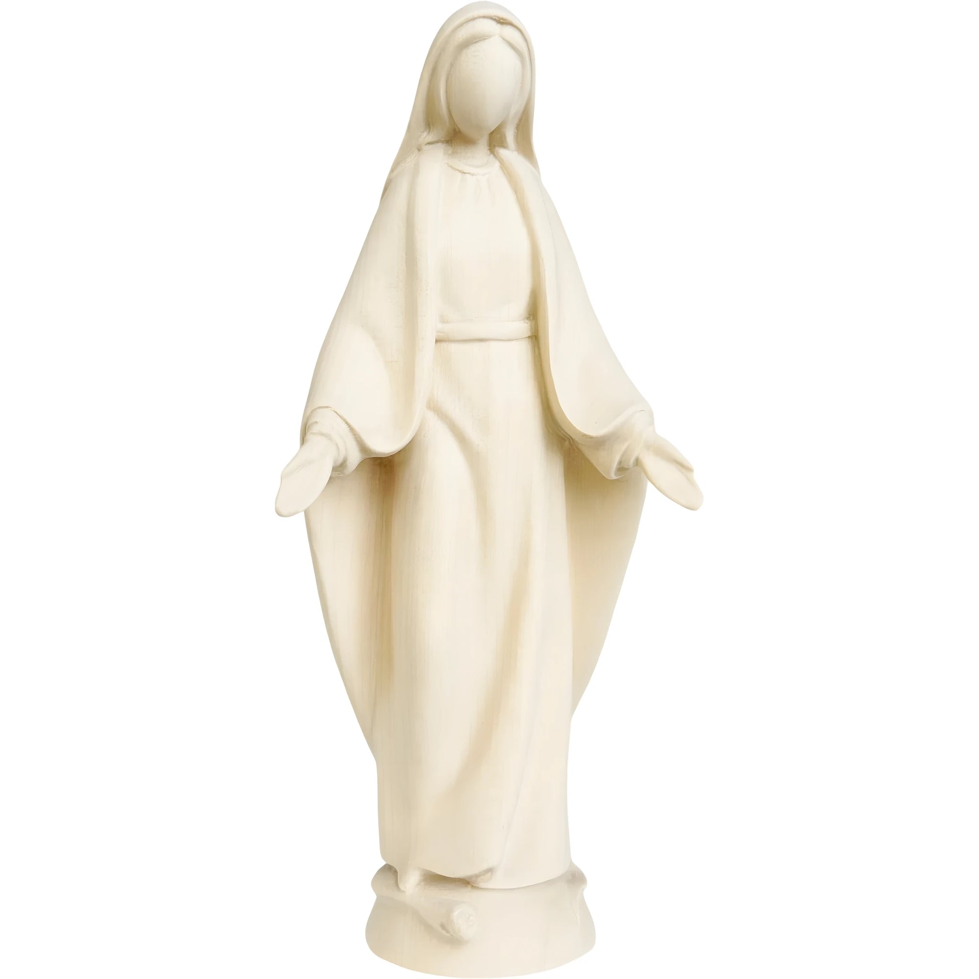 Modern Miraculous Madonna – Val Gardena Wood Carving