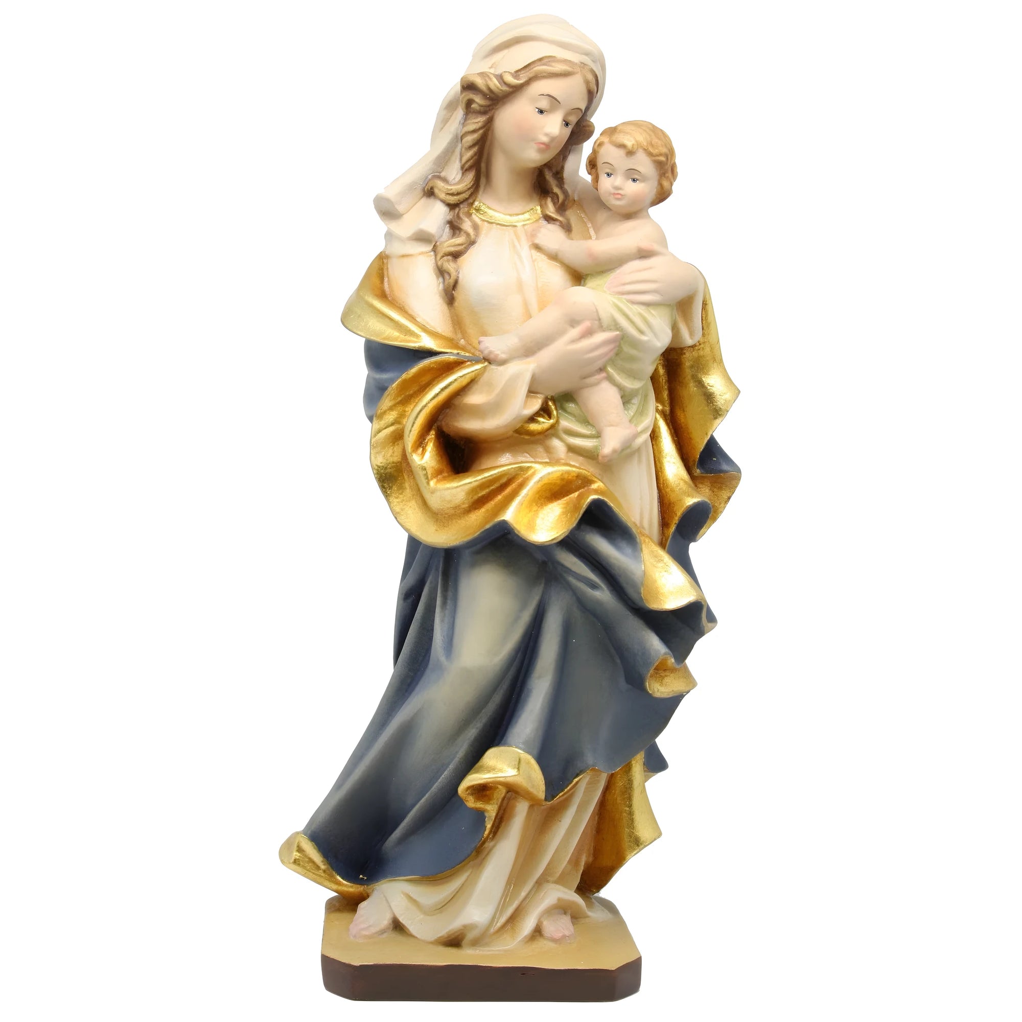Madonna of the Heart with Child in Fiberglass - color