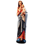 Madonna Świata, Rzeźbiona z Drewna, Sztuka Sakralna z Val Gardeny