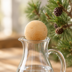 Bola de madeira de pinho-suíço para jarra, 6,5 cm | DOLFI