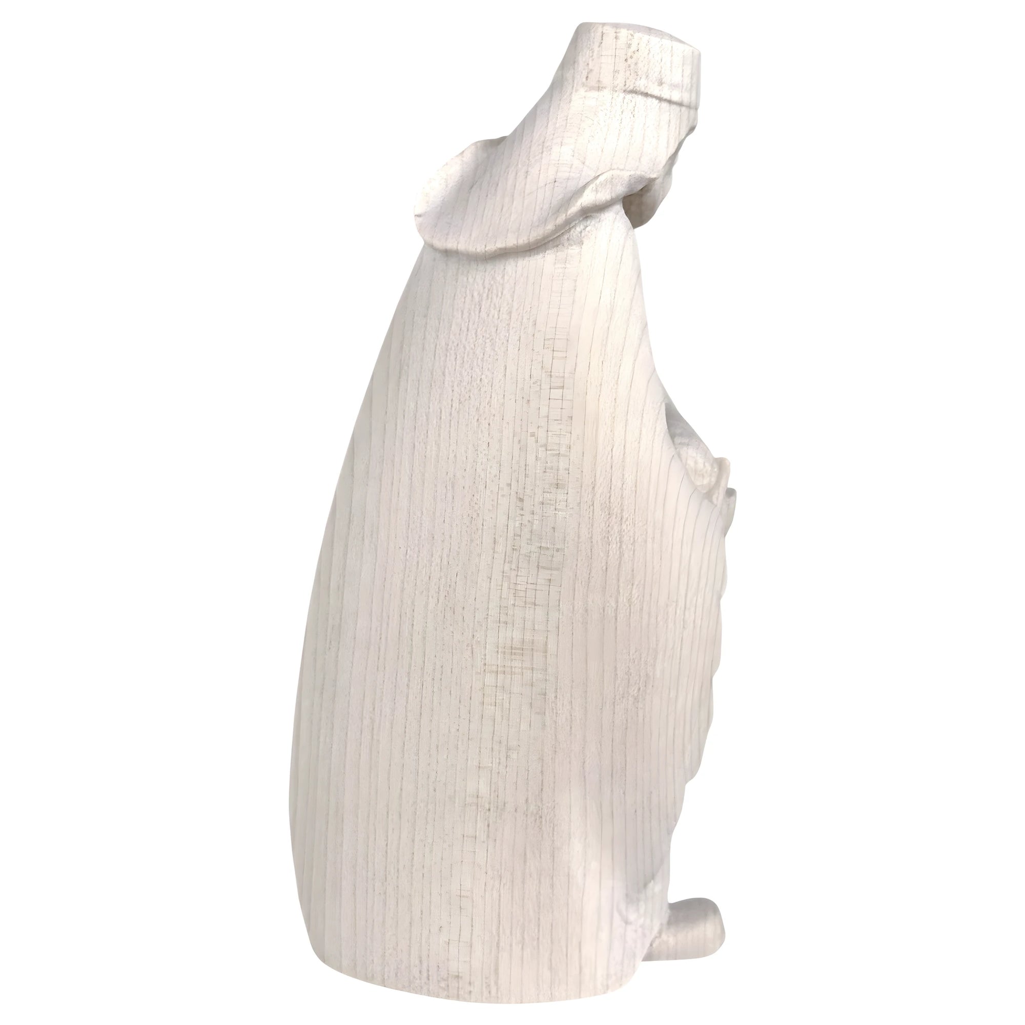 Shepherd with Lamb in Maple Wood for Artisan Nativity Scene