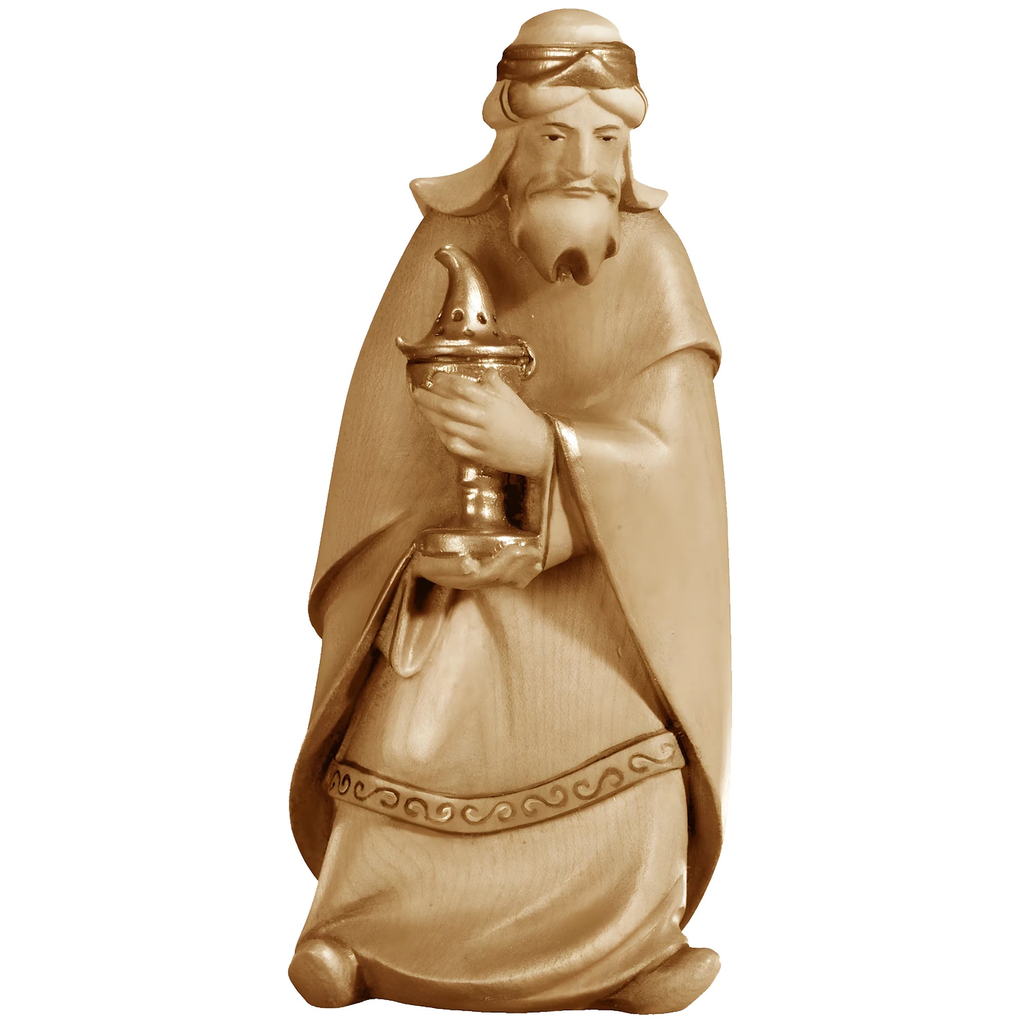 Nativity Character Magi Melchior | Maple Wood Sculpture