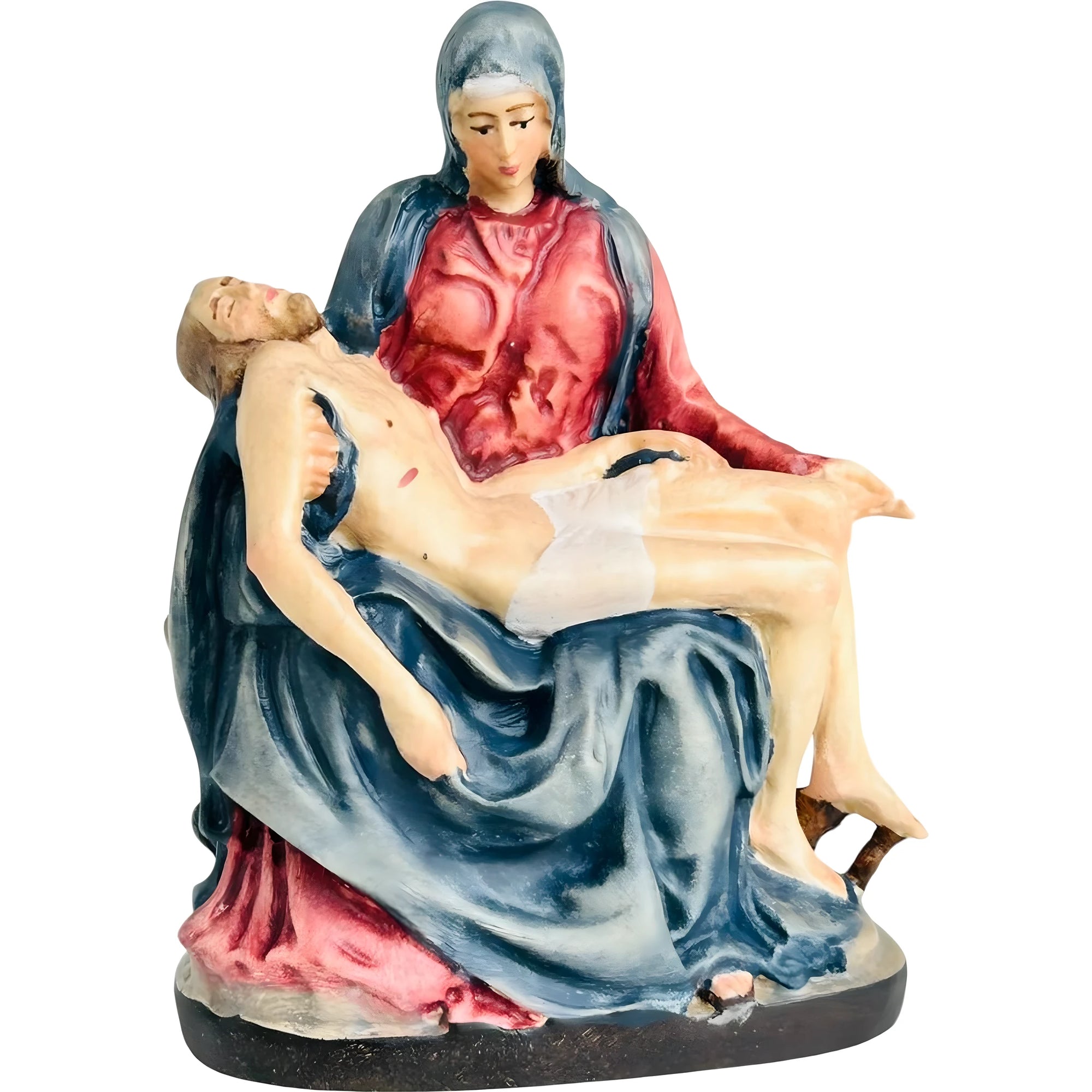 Michelangelo's Pietà Hand-Carved Wood Replica from Val Gardena – Dolfi
