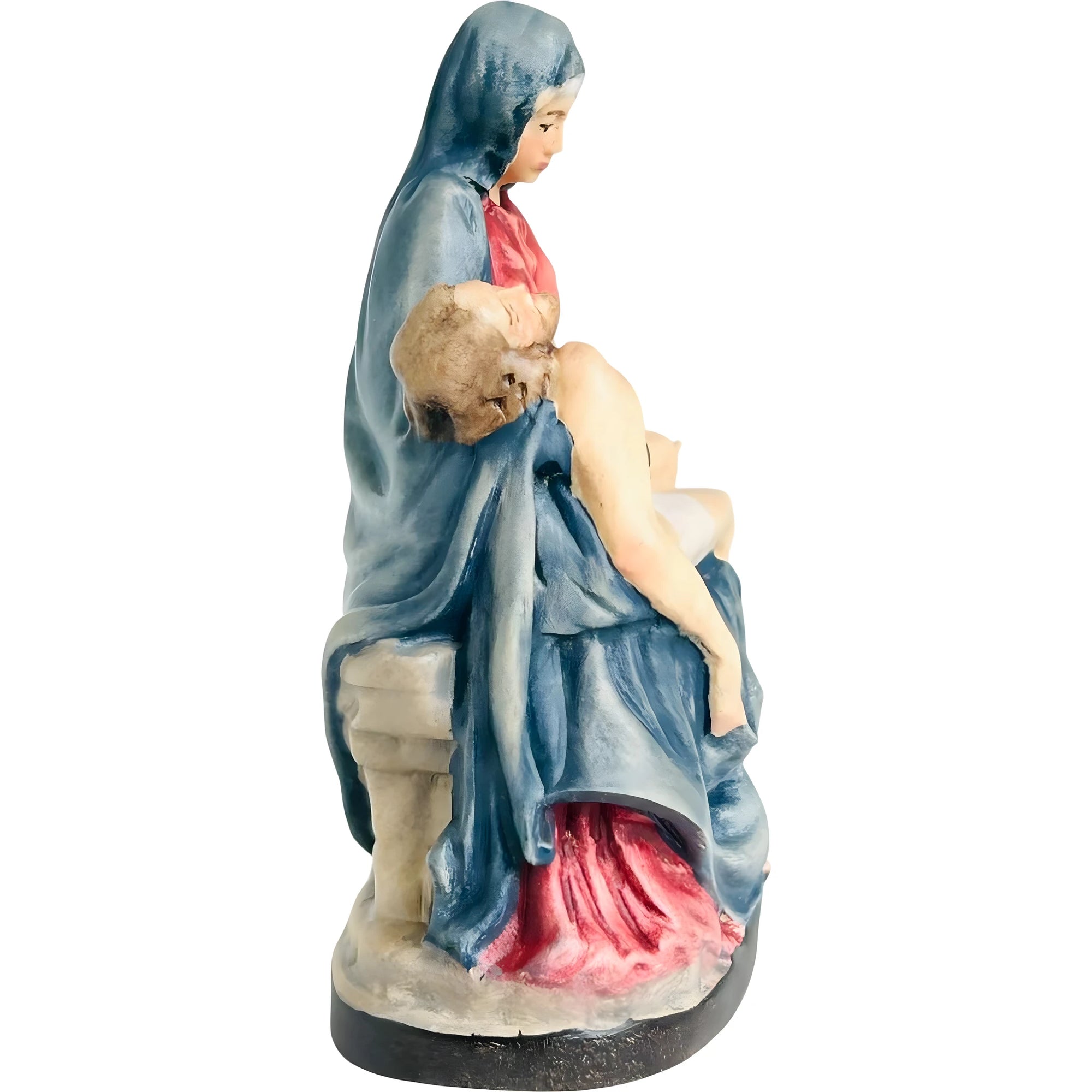 Michelangelo's Pietà Hand-Carved Wood Replica from Val Gardena – Dolfi