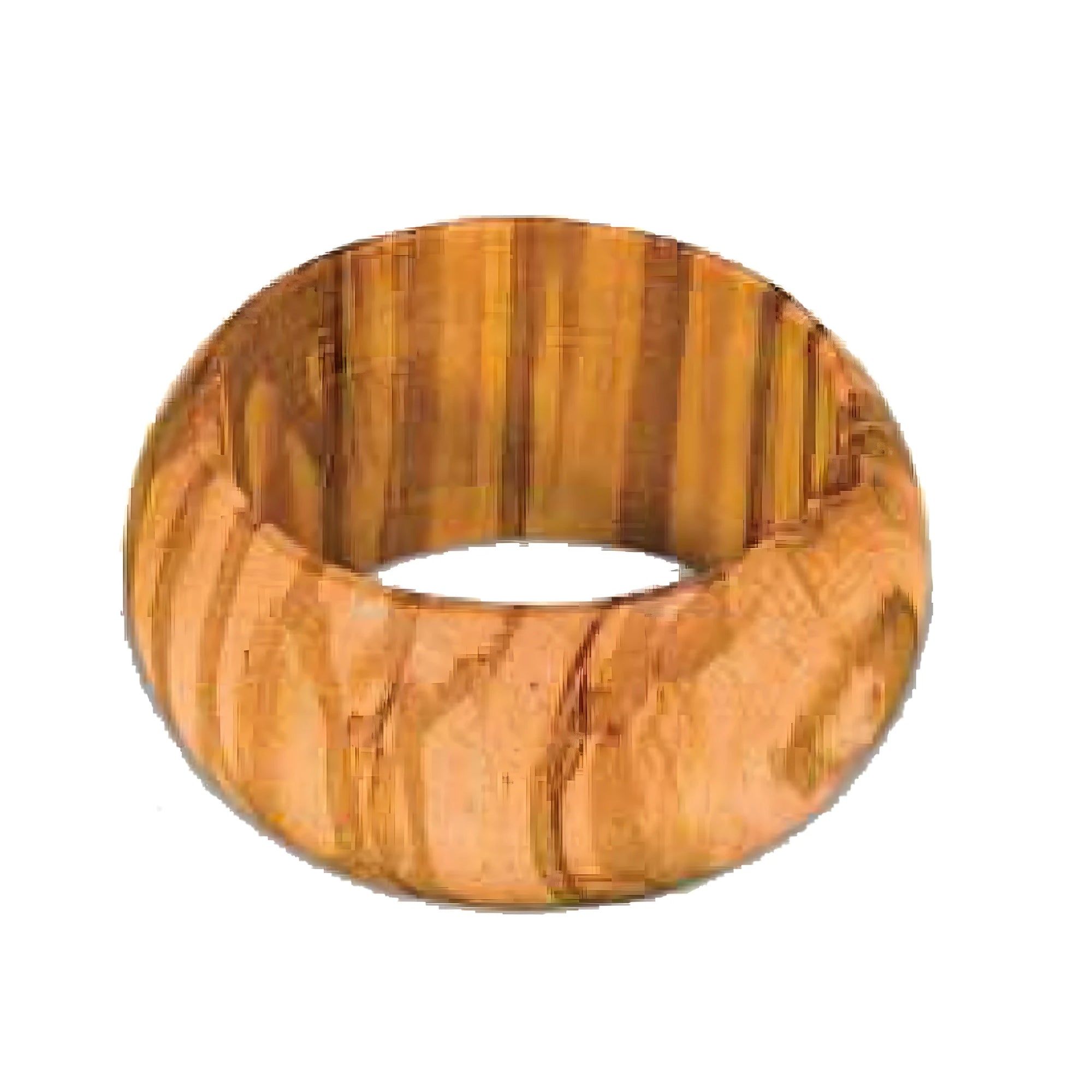 Natural Olive Wood Napkin Holder | Val Gardena Handicrafts