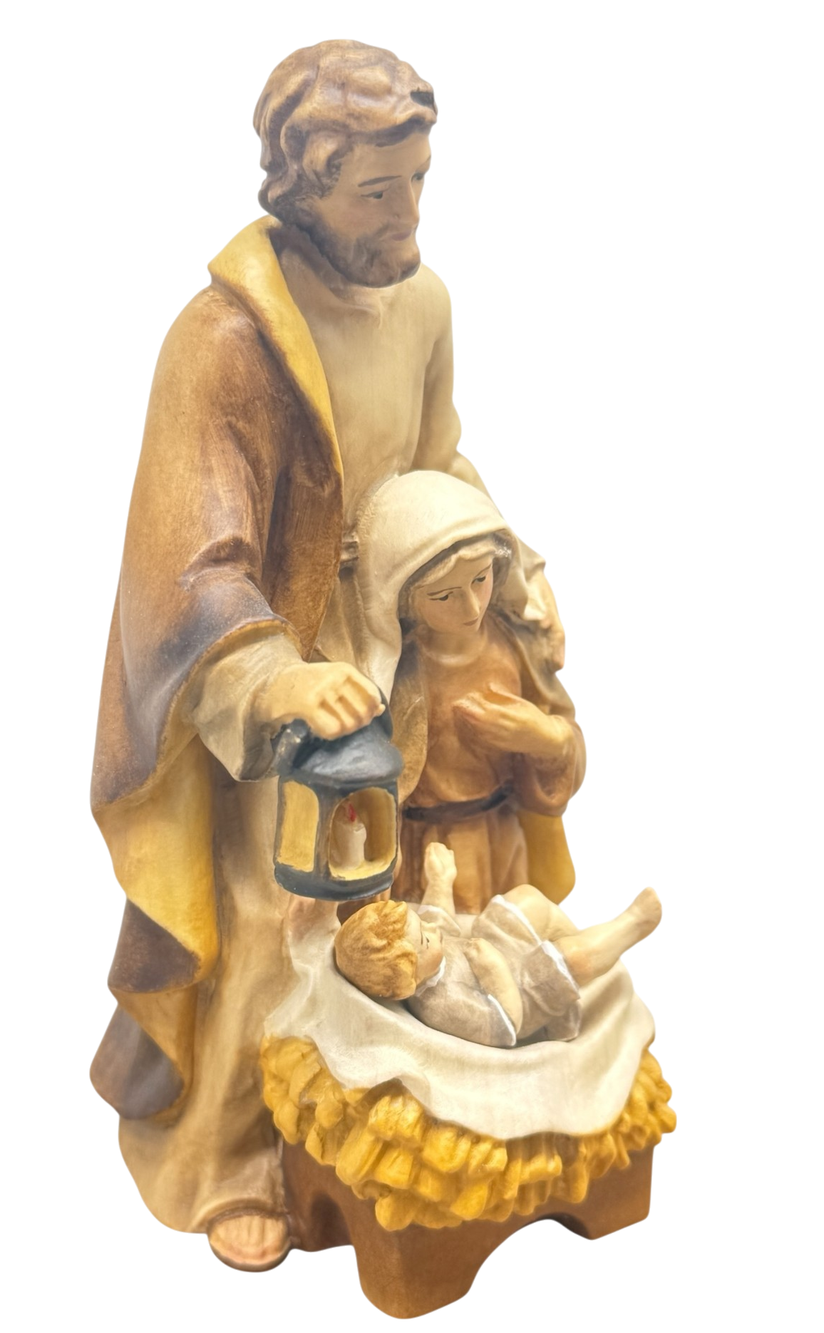 Presepe in legno stile barocco 