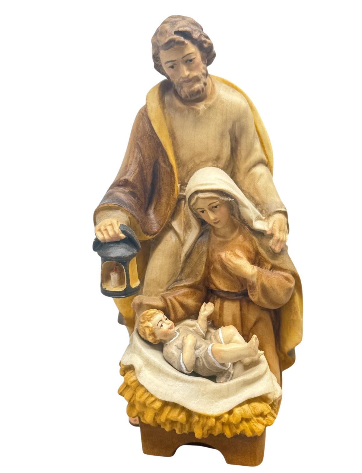 Presepe in legno stile barocco 