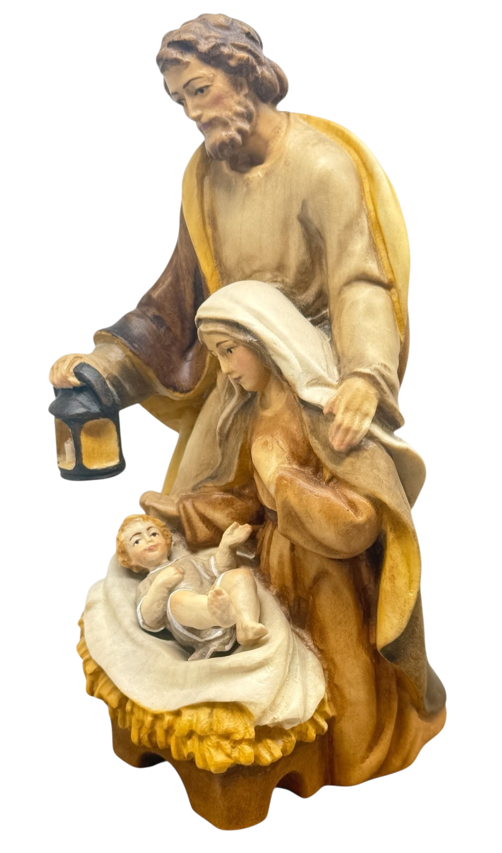 Presepe in legno stile barocco 