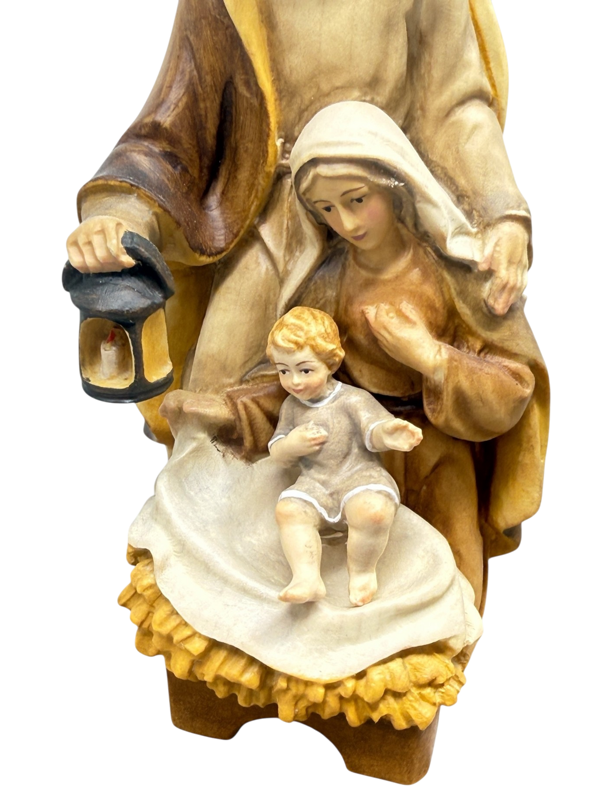 Presepe in legno stile barocco 