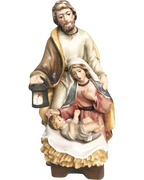 Presepe in legno stile barocco 