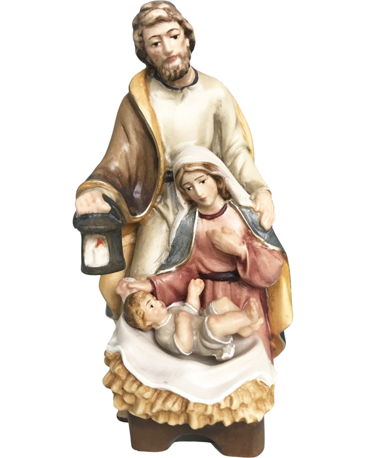 Presepe in legno stile barocco 