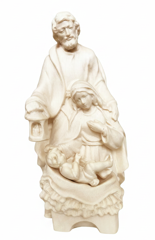 Presepe in legno stile barocco 