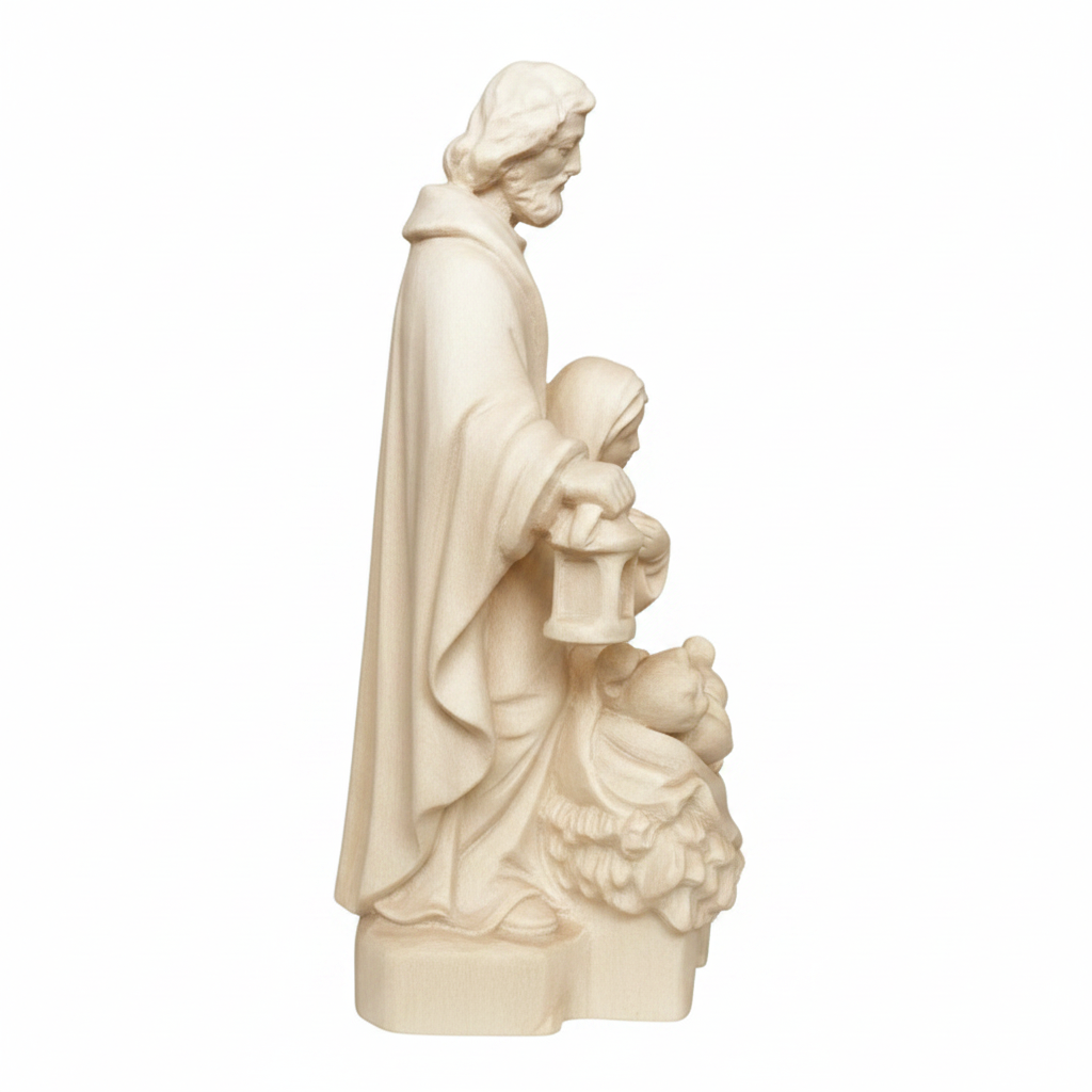 Presepe in legno stile barocco 