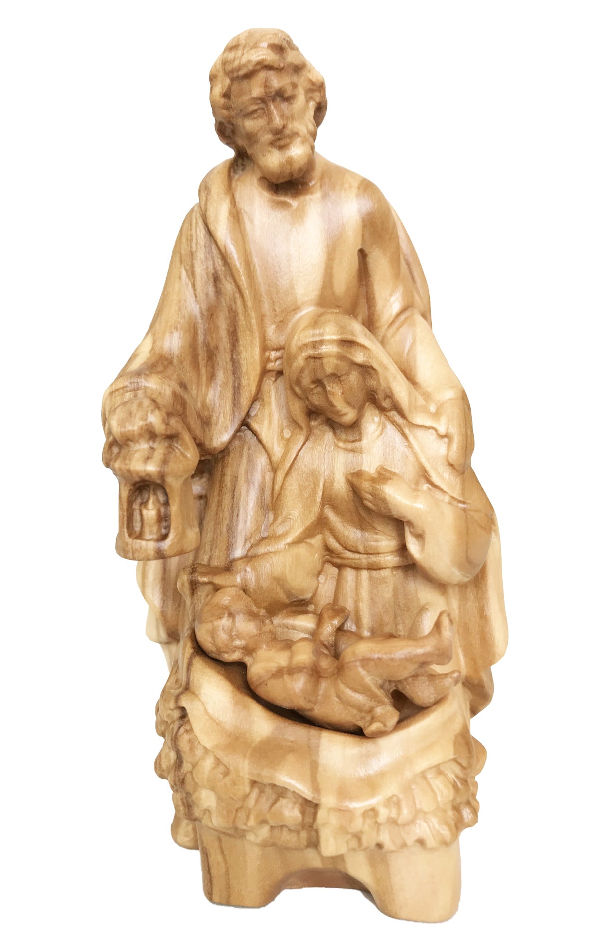 Presepe in legno stile barocco 