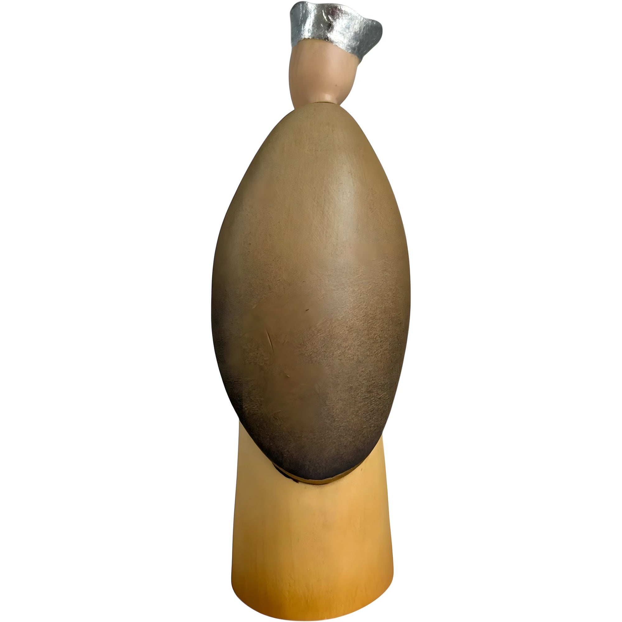 Re Magio Melchiorre Stilizzato in Legno d'Acero Val Gardena